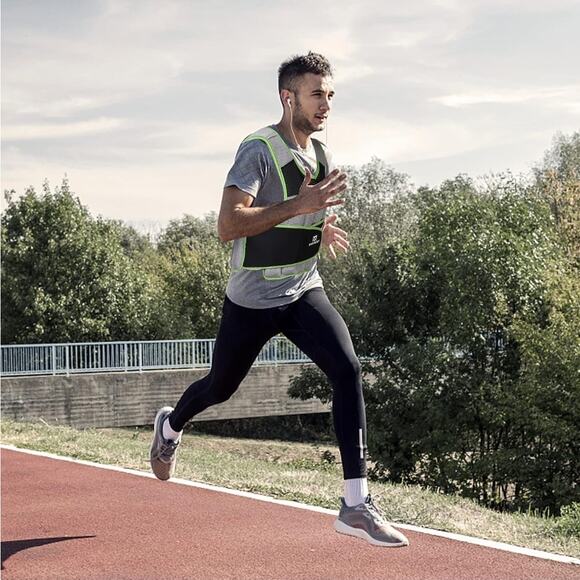 NEW Adjustable 10lb Weighted Vest Women Men with Reflective Design - Picture 12 of 12